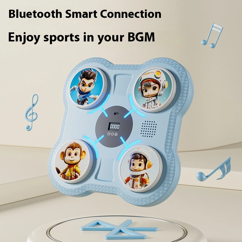 Smart Music Boxing Machine Home Electronic Wall Target Children's Fitness Sanda Reaction Training Equipment