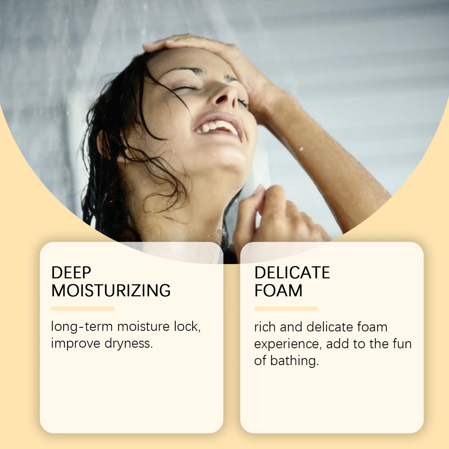 Collagen Moisturizing Shower Gel Gentle Cleansing Moisturizing Refreshing Not Tight