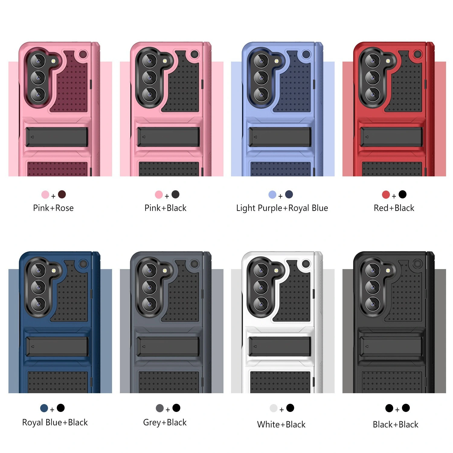 Drop-resistant 2-in-1 Phone Case About Foldable Screen