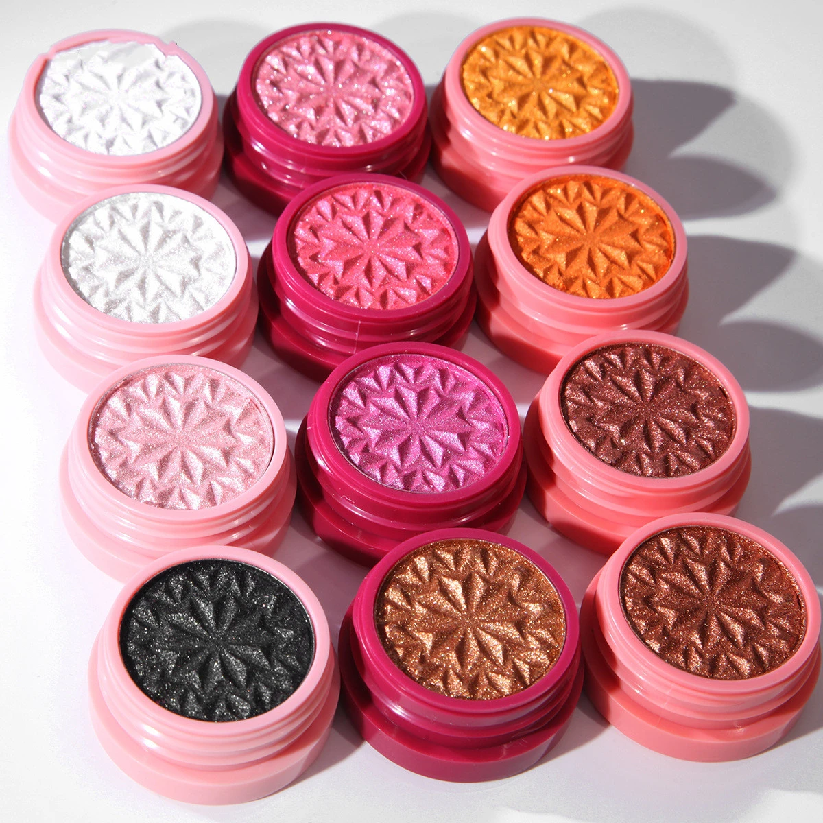 12-color Mashed Potato Eyeshadow Delicate Pearlescent