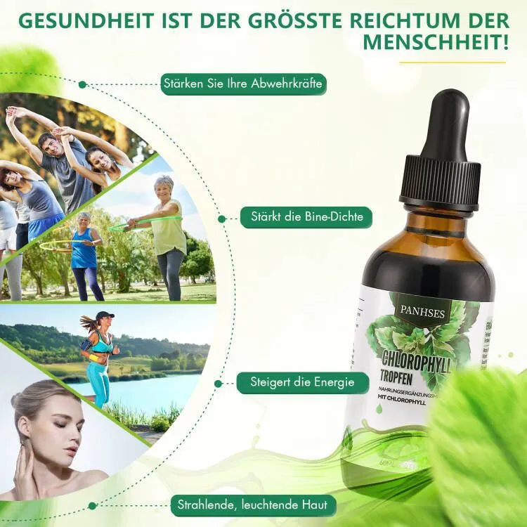 Chlorophyll Liquid Drops