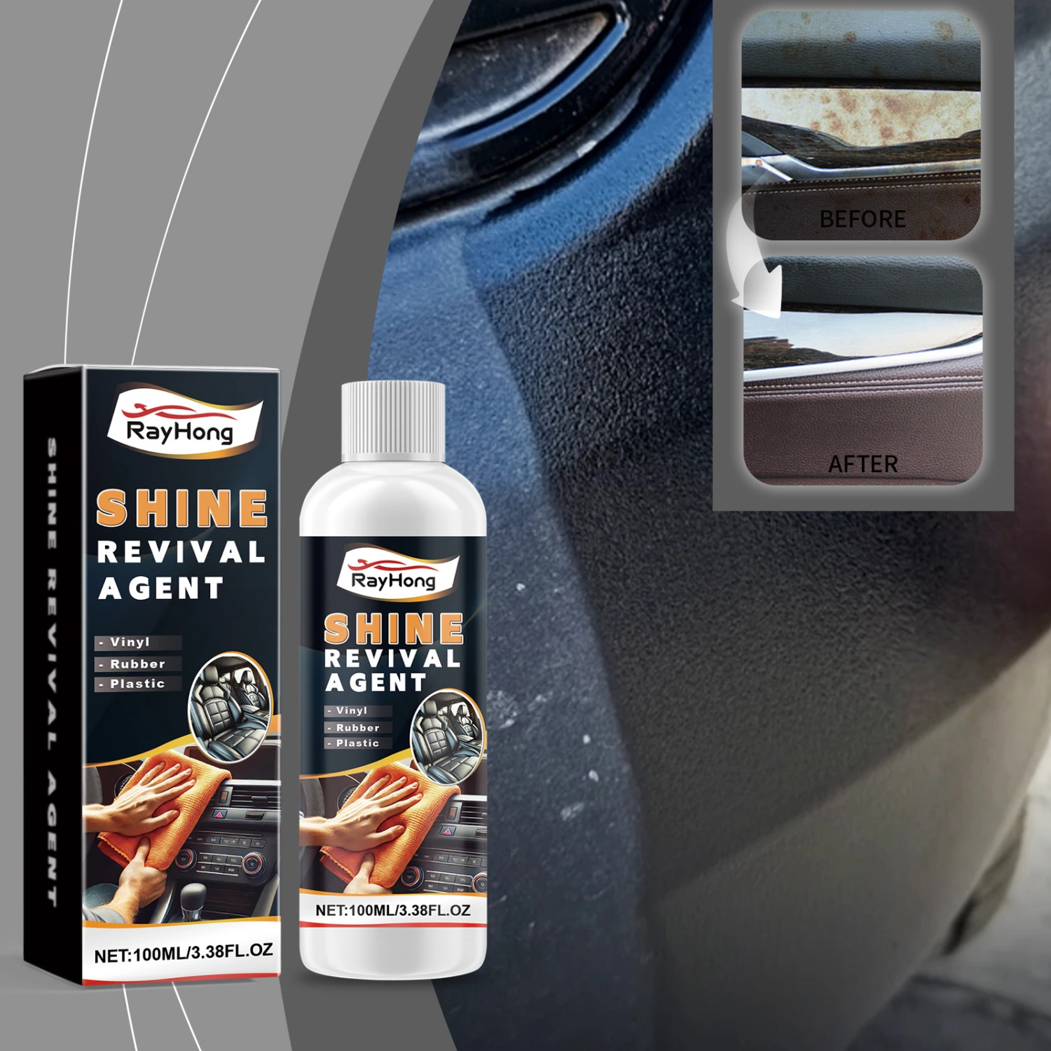 Car Plastic Renovation Agent Cleaning And Decontamination