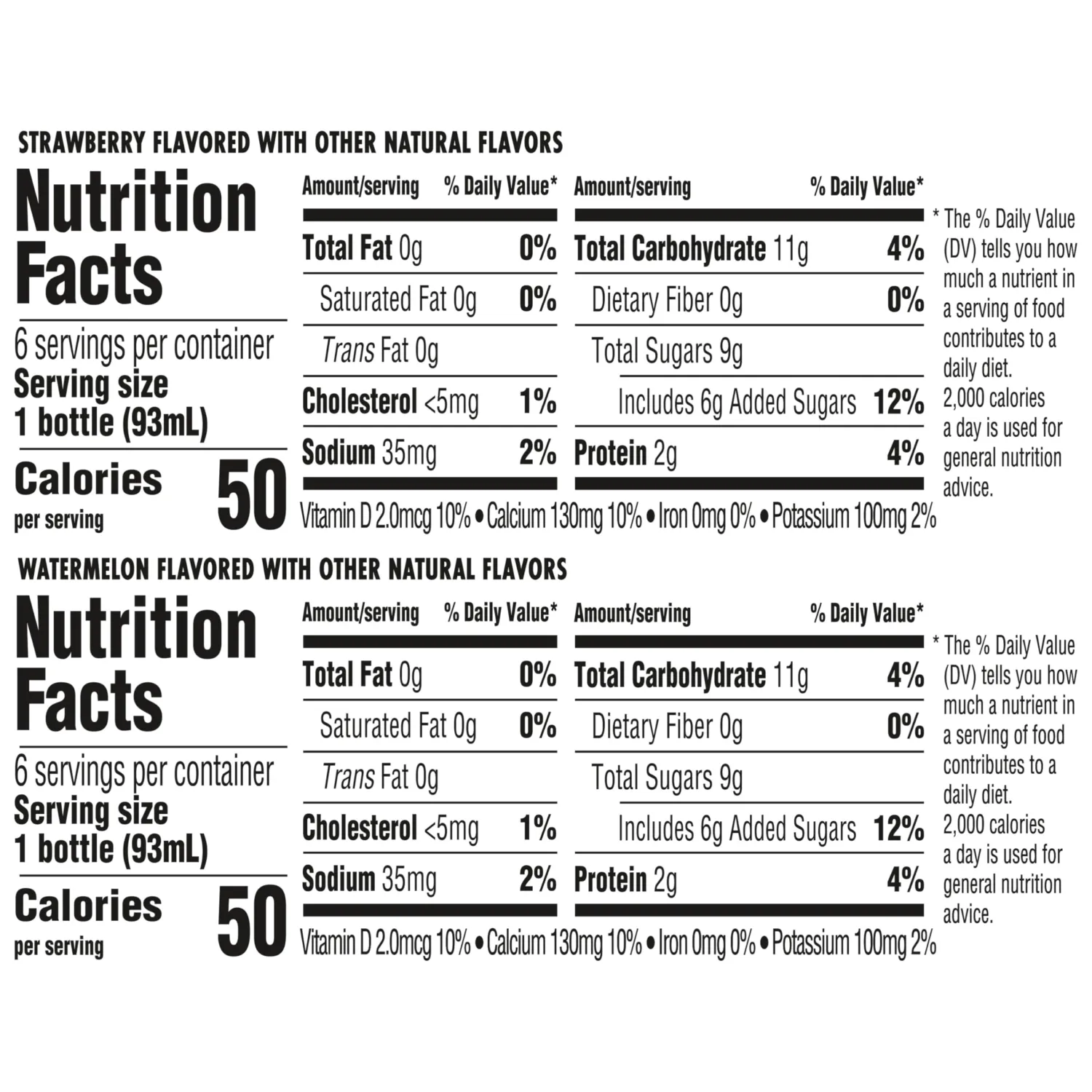 Danimals Smoothie Strawberry and Watermelon Dairy Drink Multi-Pack, Creamy and Delicious Low Fat Snacks for Kids, 12 Ct, 3.1 oz Smoothie Bottles