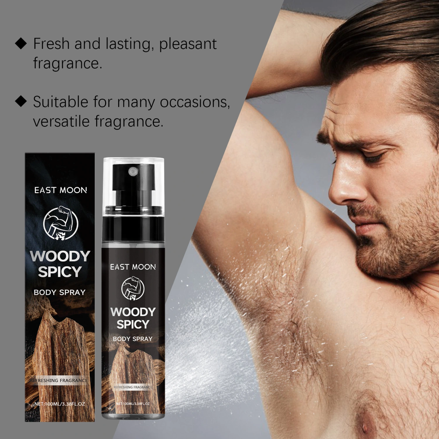 Natural Long Lasting Portable Body Fragrance Charm Perfume