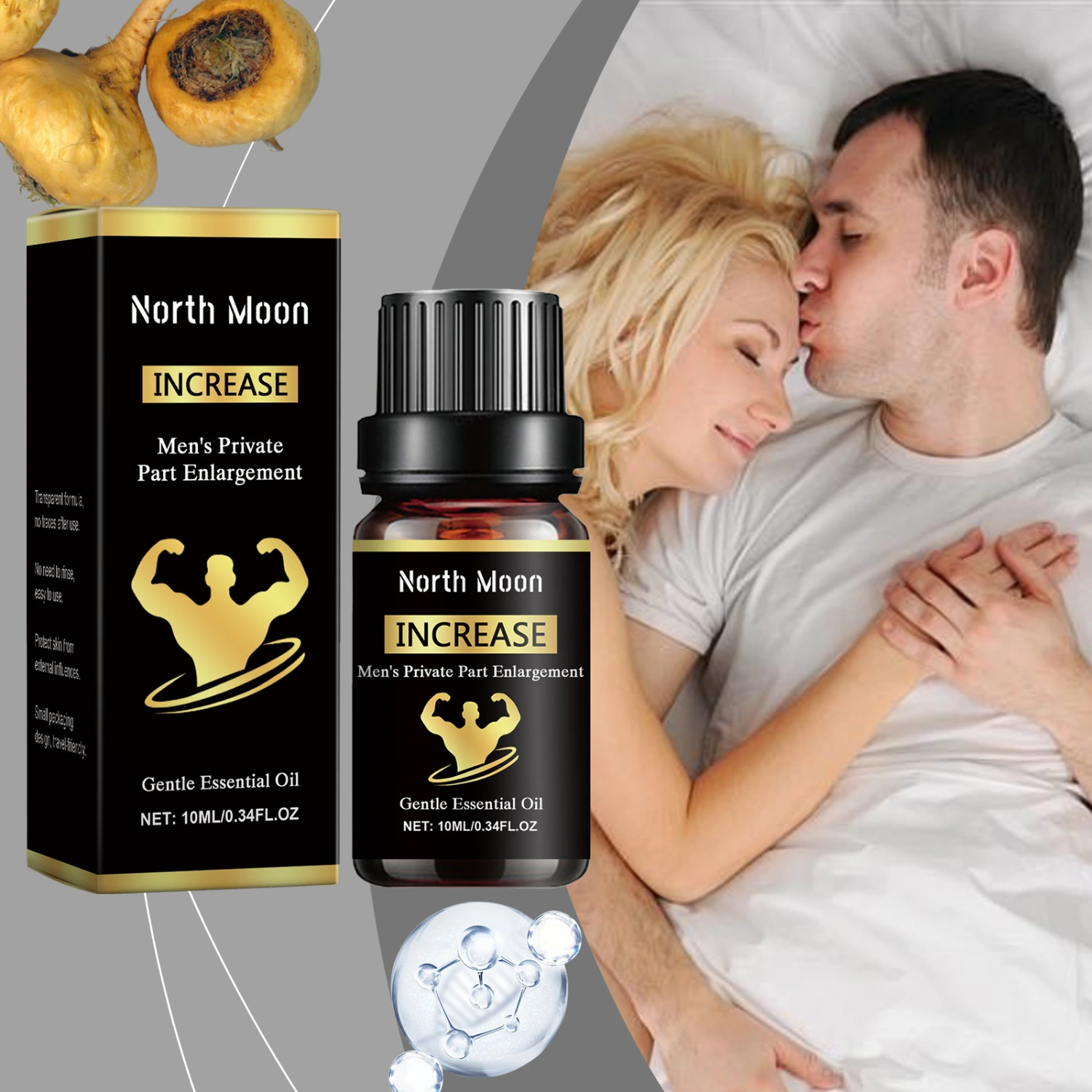 Men's Body Treatment Oil Nourishing Moisturizing