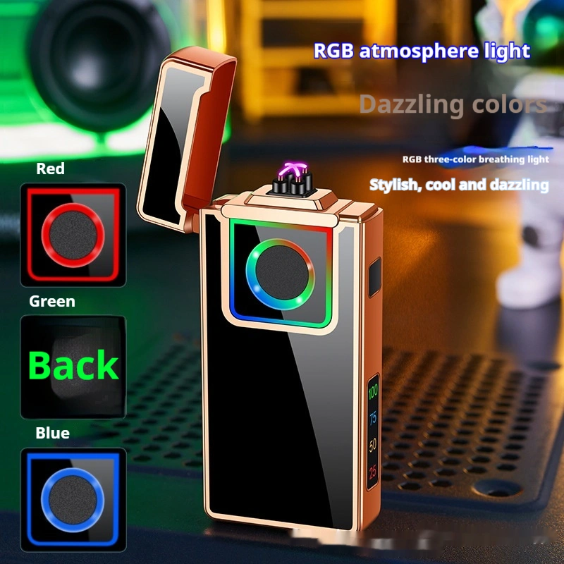 Fingerprint Sensor Unlock Creative Personality Rechargeable Lighter