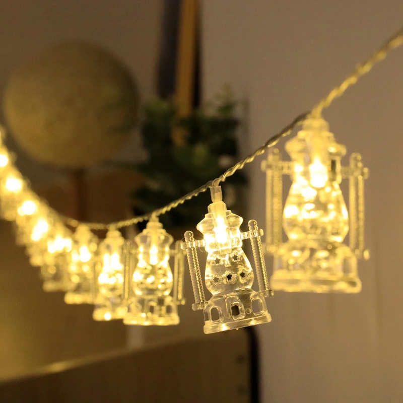 Creative Simple Moon Holiday Decoration LED Lighting Chain