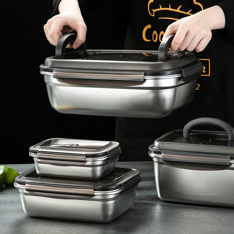 Stainless Steel Crisper With Cover