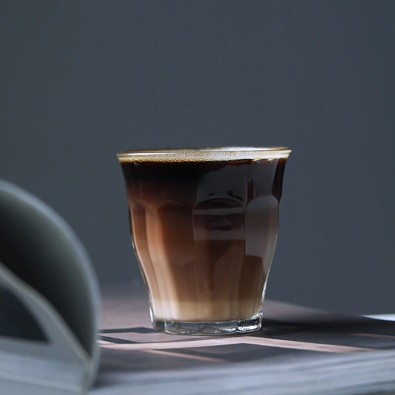 Coffee Transparent Tempered Glass Cup