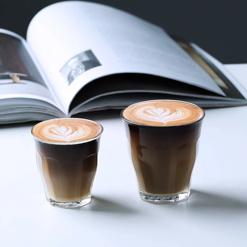 Coffee Transparent Tempered Glass Cup