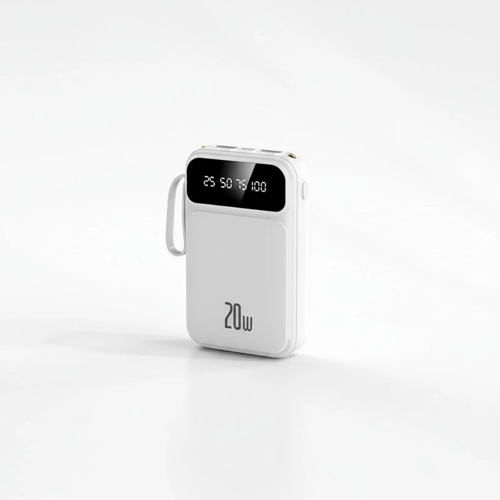 With Cable Power Bank Large Capacity Mini