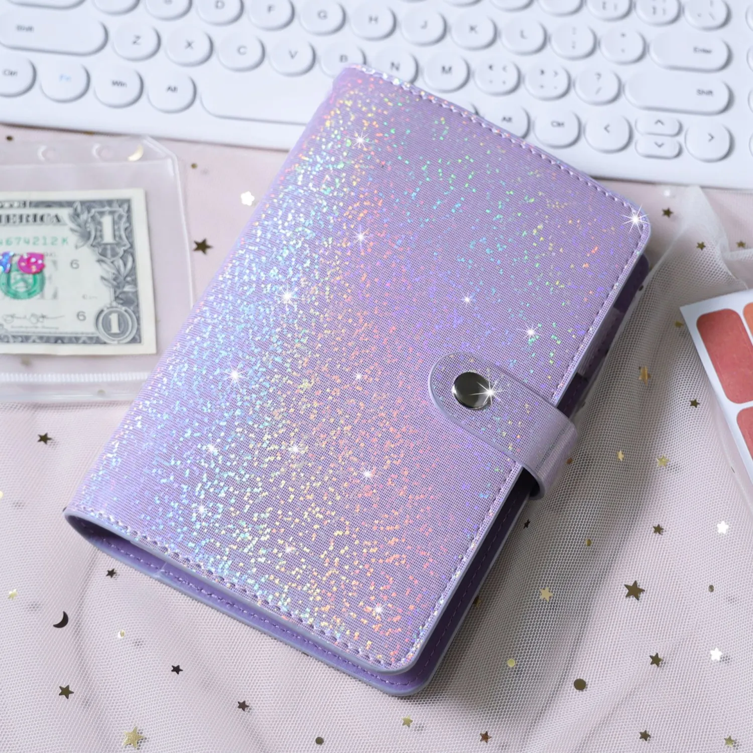 Starry A6 Loose-leaf Accounting Notebook Creative