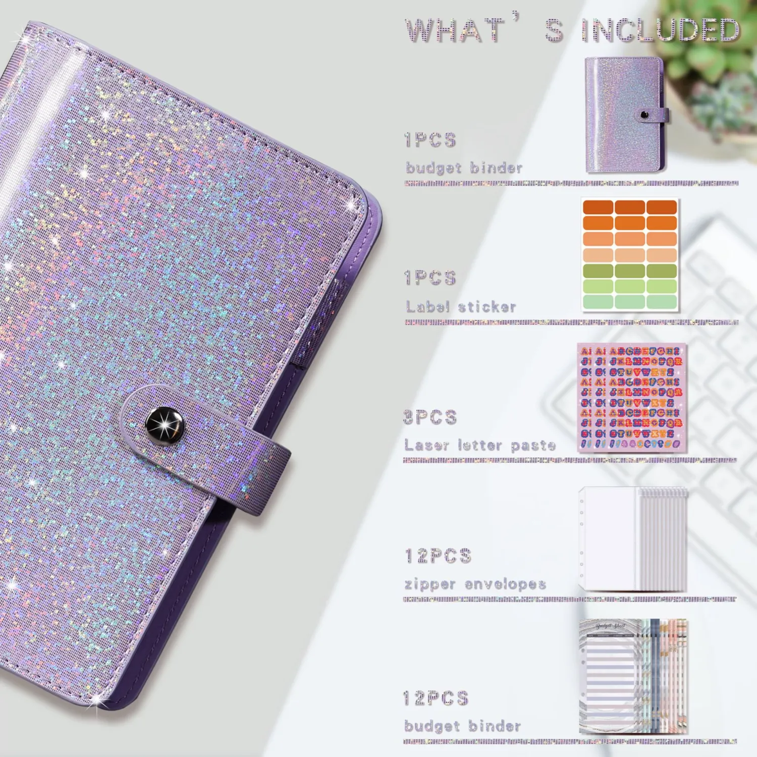 Starry A6 Loose-leaf Accounting Notebook Creative
