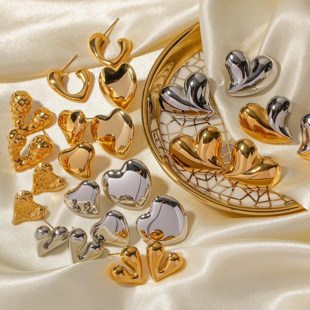 Stainless Steel Earrings Light Luxury High-grade Temperament