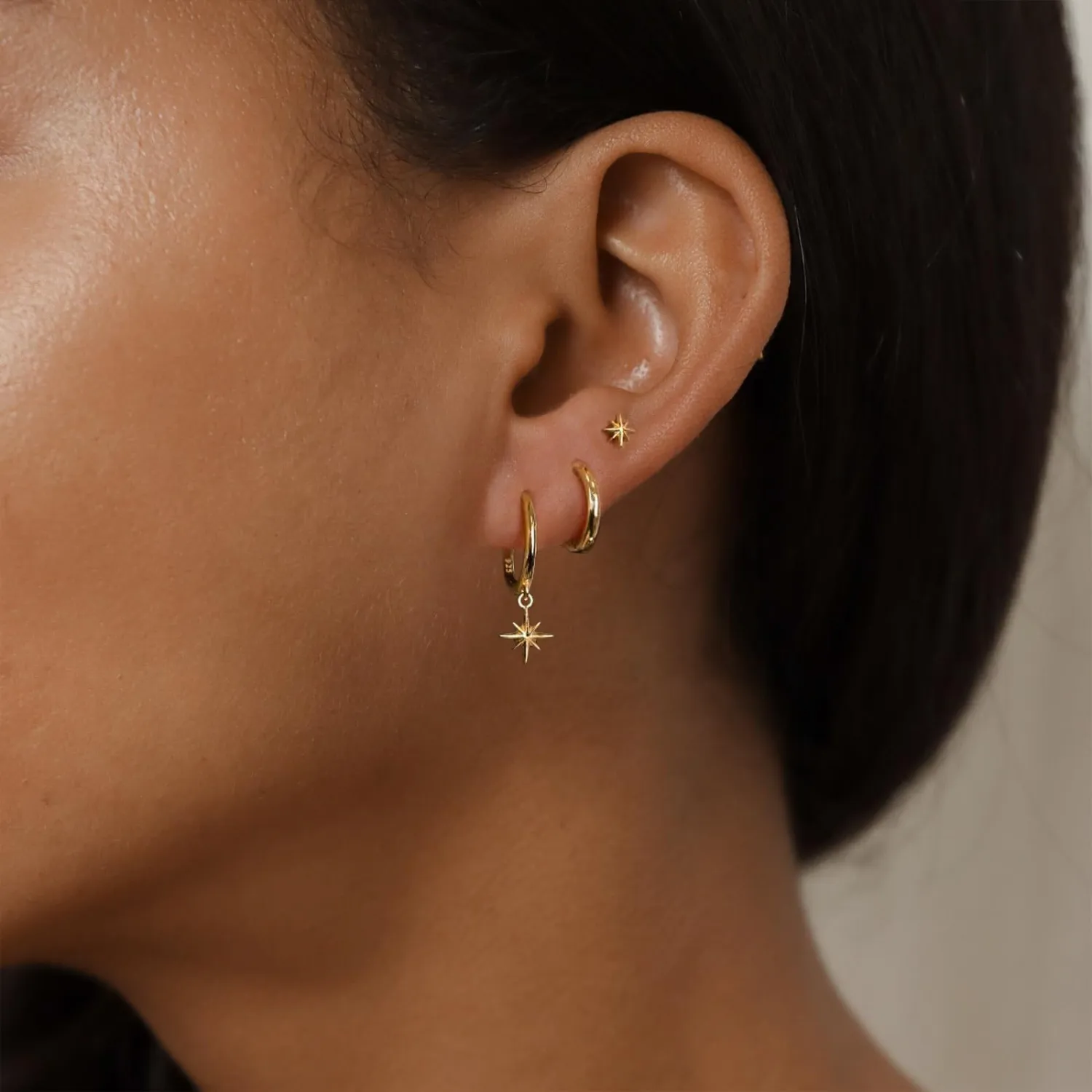 New All-match Fashion Earrings Suit Niche Design Ear Studs