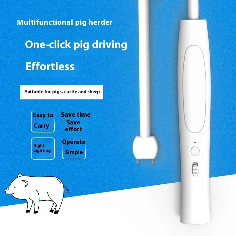 White Multifunctional Electric Pig Catcher