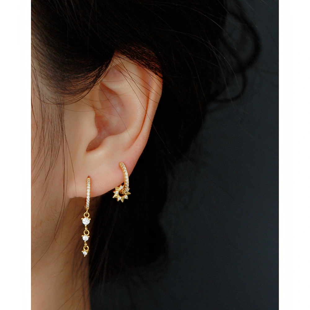 European And American Retro Affordable Luxury Earrings