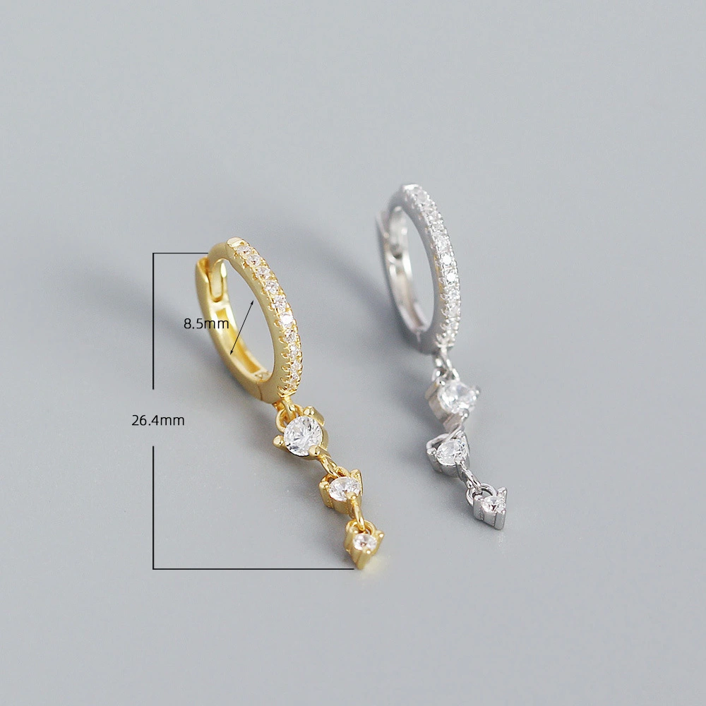 European And American Retro Affordable Luxury Earrings