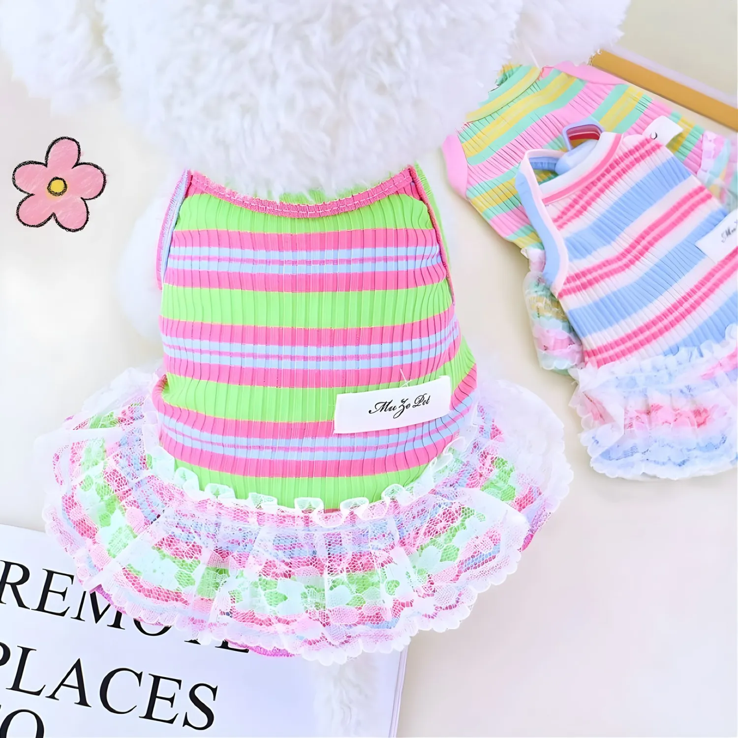 Fashion Pet Dog Cat Clothes Princess Dress