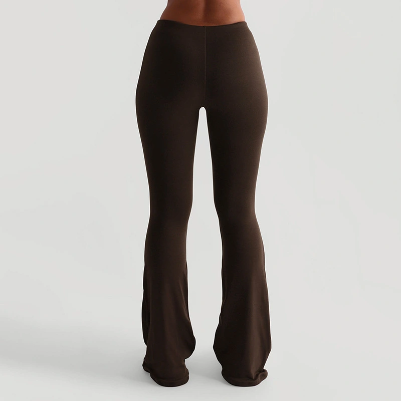 New Autumn Women's Fashion Fitted Boot-cut Casual Trousers