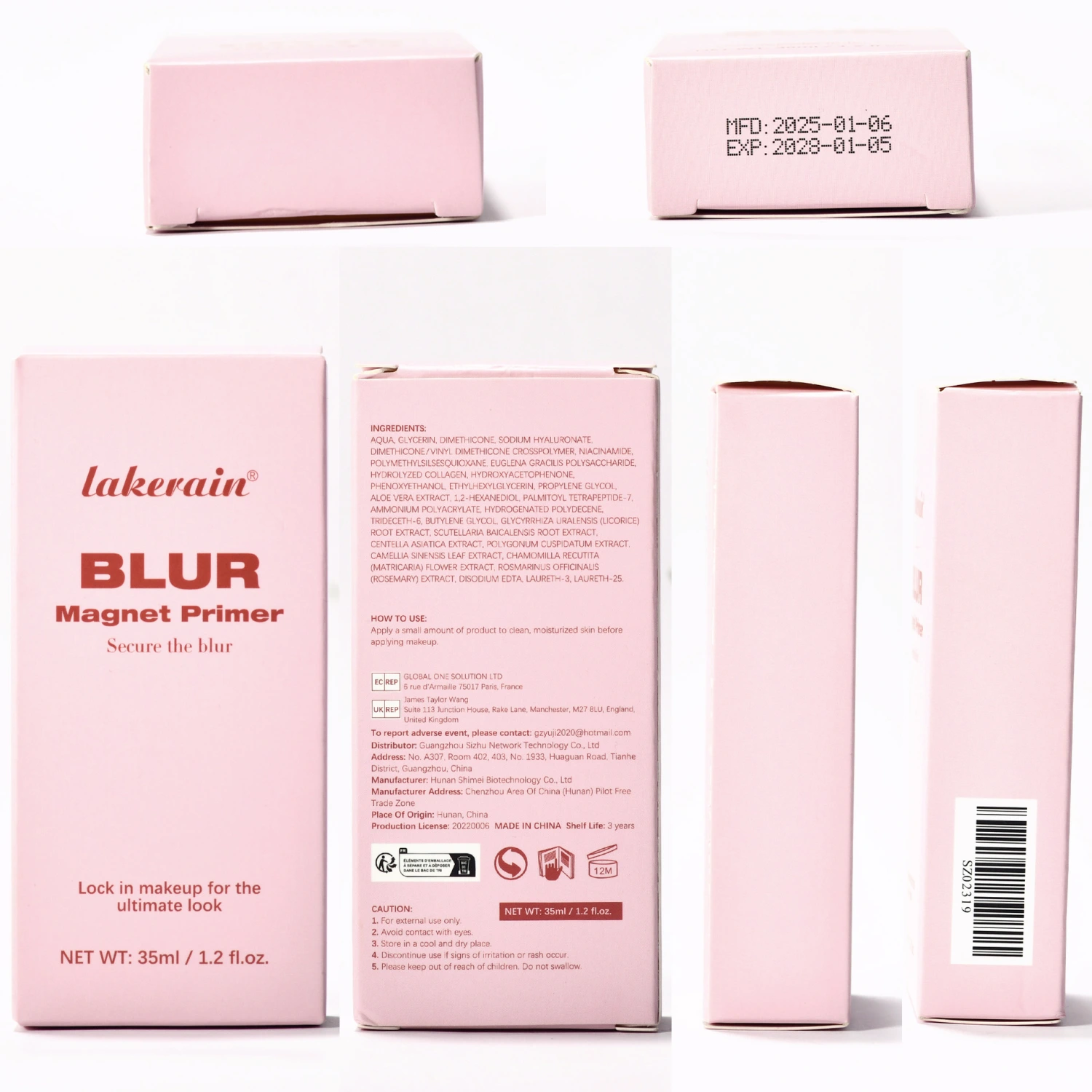 Matte Make-up Primer Face Covering Pores Even Skin Color