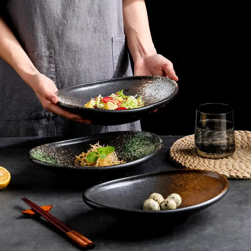 Creative Household Fish Dish Ceramic Large Plate