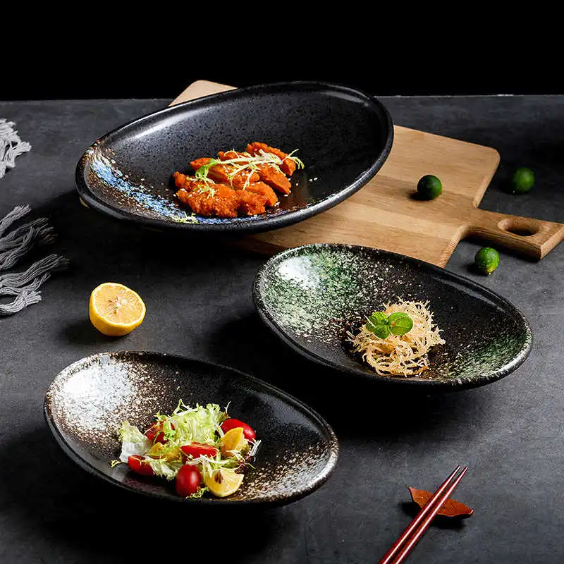 Creative Household Fish Dish Ceramic Large Plate
