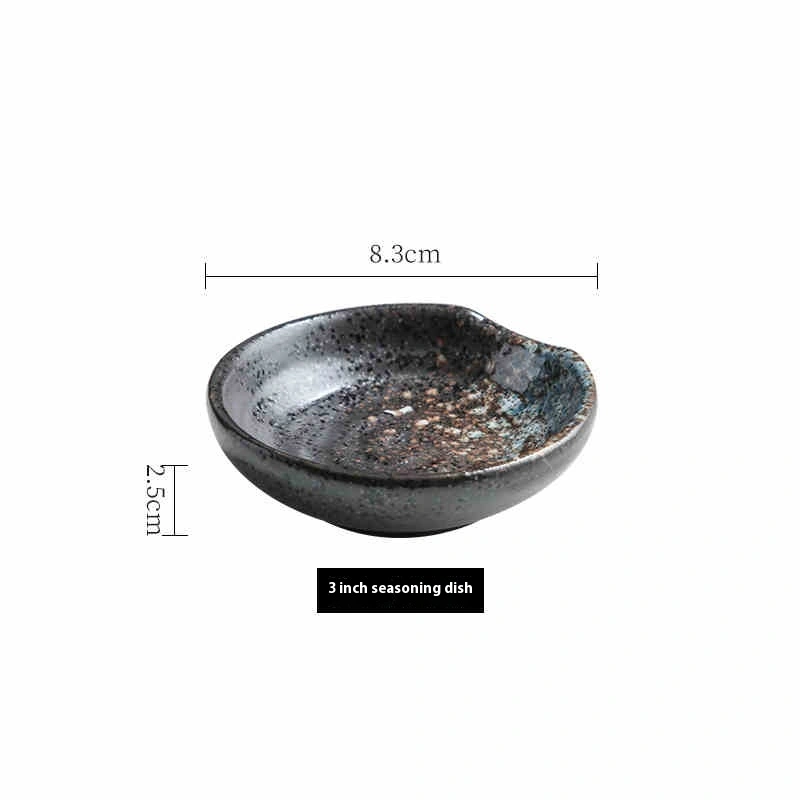 Ceramic Condiment Saucer Household Snack Dish