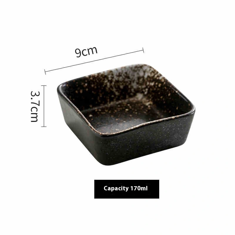 Creative Seasoning Dish Ceramic Household Food Saucer