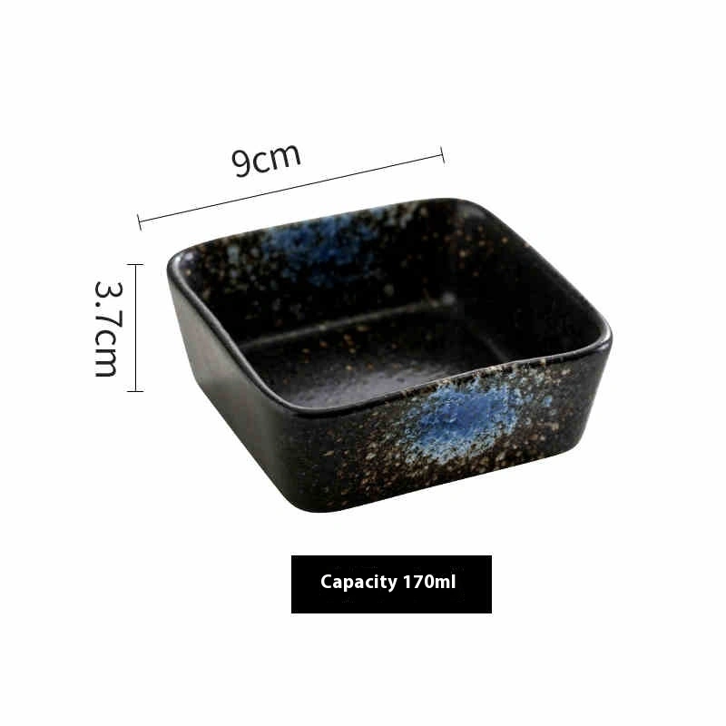 Creative Seasoning Dish Ceramic Household Food Saucer