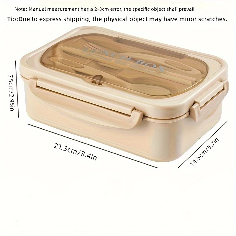 Compartment Insulation Lunch Box Microwaveable