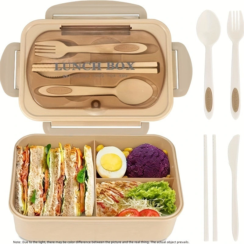 Compartment Insulation Lunch Box Microwaveable
