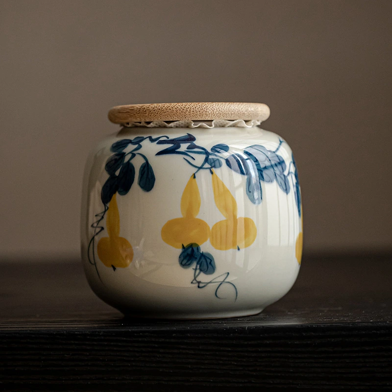 Stylish And Portable Household Tea Jar