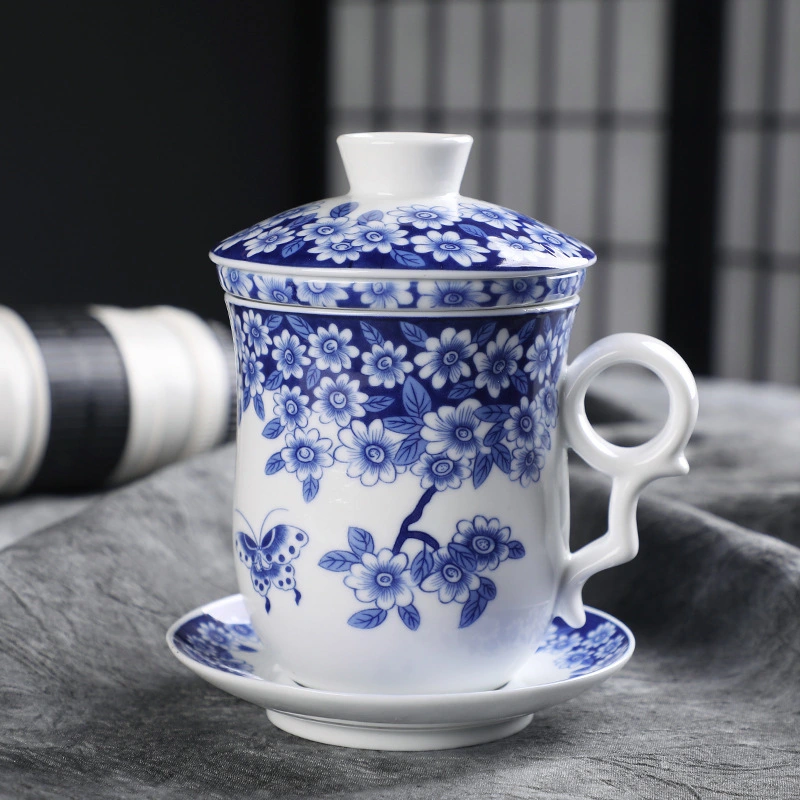 Office Mug Practical Ceramic With Lid Personal Water Cup