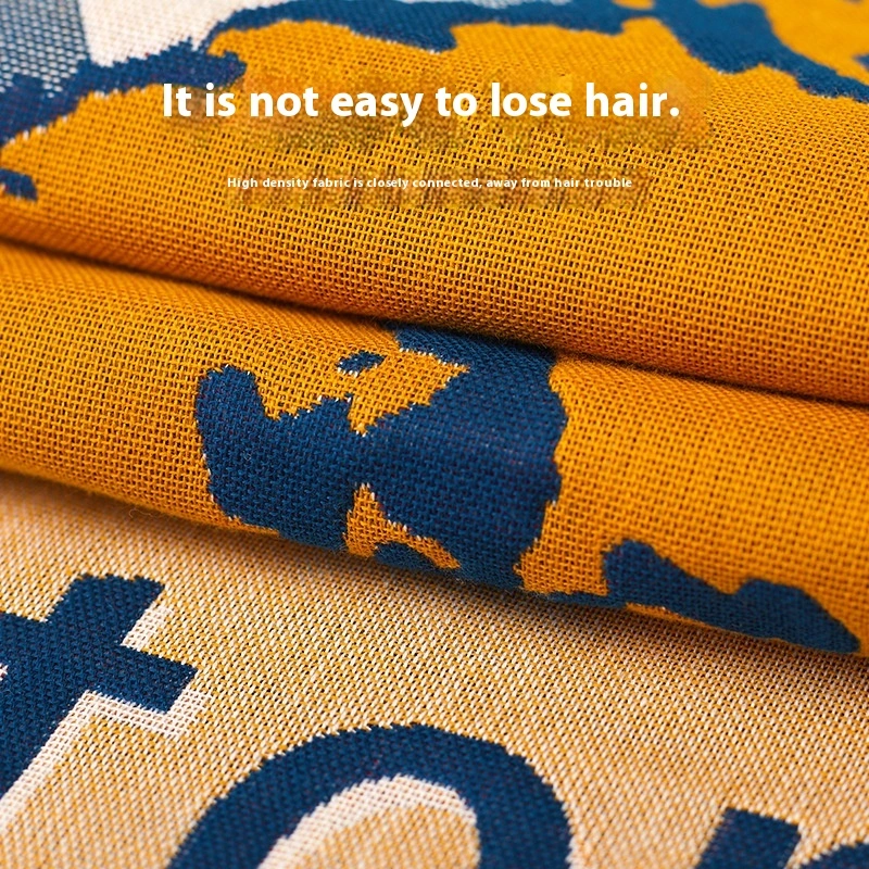 Four-layer Cotton Gauze Large Bath Towel Soft And Not Easy To Lint Water-absorbing Quick-drying