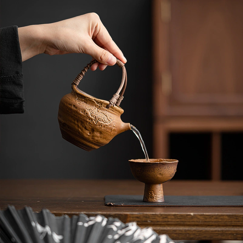 Retro Porcelain Kung Fu Tea Set