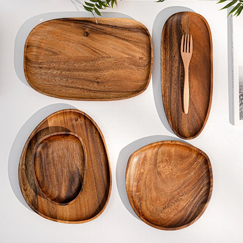 Non-specification Household Wooden Fruit Plate