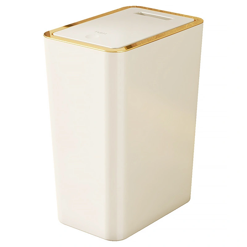 Trash Can Household Press Pop-up Cover Toilet Toilet With Lid