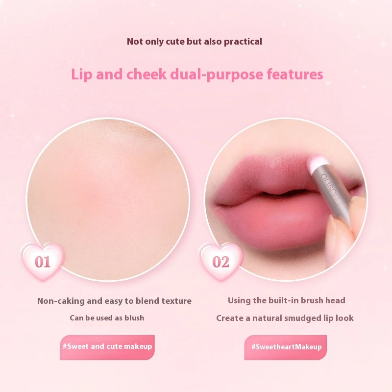 Velvet Matte Lip Mud Lip Lacquer Does Not Fade