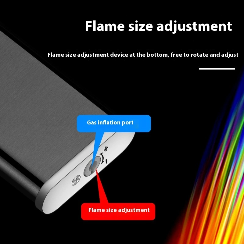 Windproof Metal Inflatable FS808 Torch Lighter