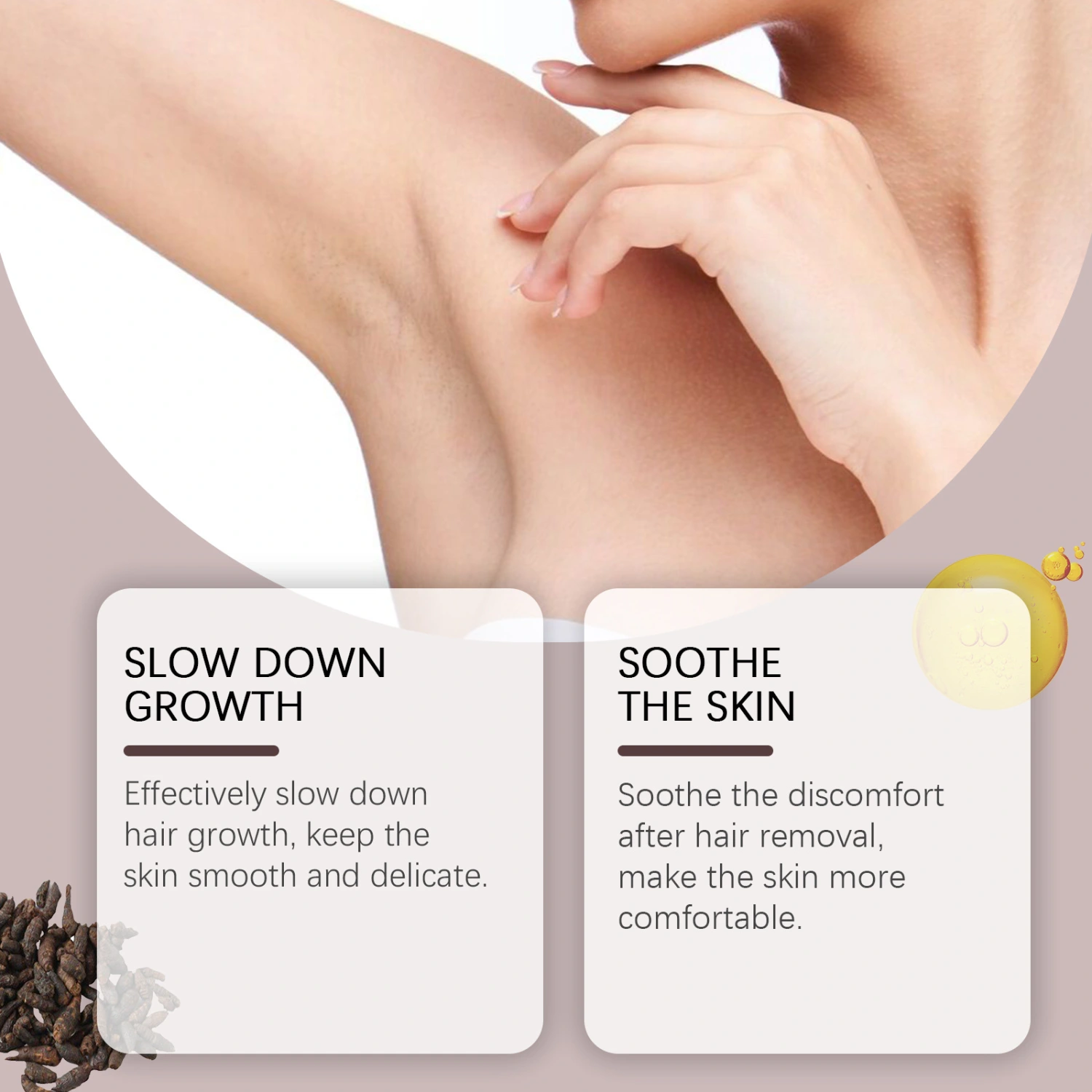 Gentle Nourishing Smooth Body Skin Treatment Oil