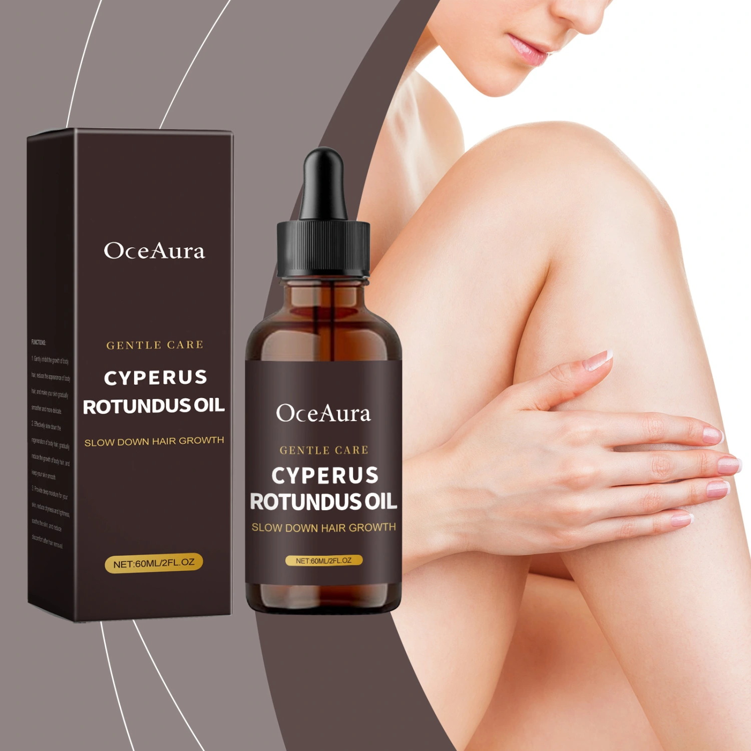 Gentle Nourishing Smooth Body Skin Treatment Oil