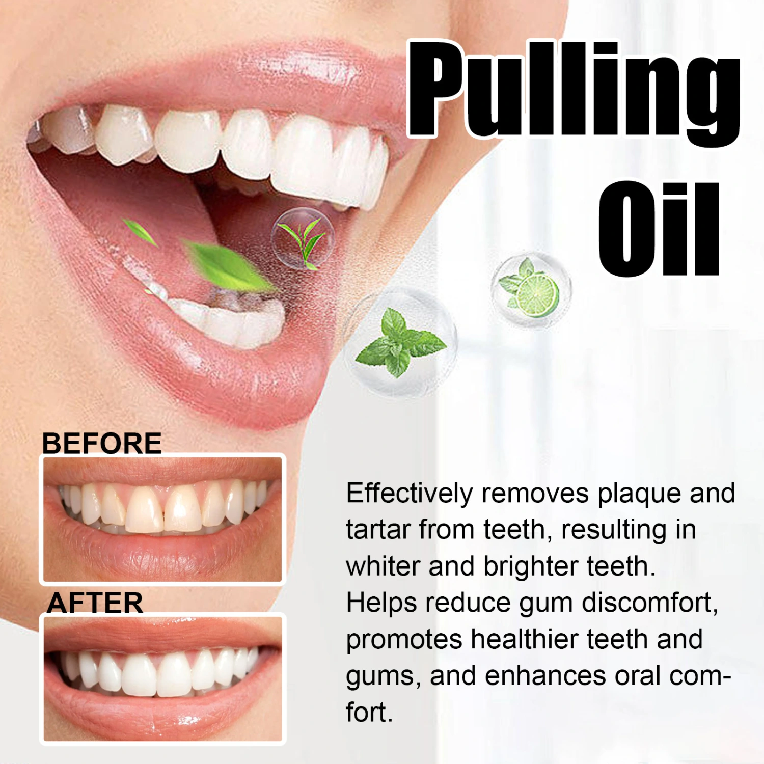 Beautiful Tooth Clean Oral Odor Mouthwash