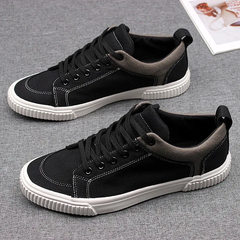 Spring Canvas Shoes New Breathable Lace Up