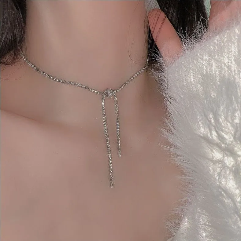 Special-interest Design Light Luxury High-grade Temperament Wild Clavicle Chain Necklace