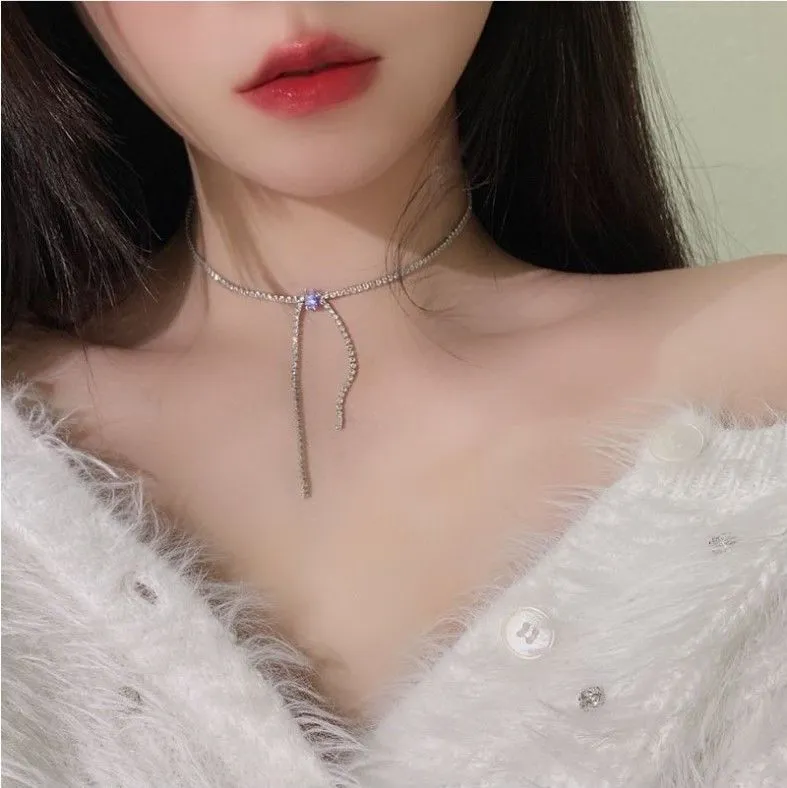 Special-interest Design Light Luxury High-grade Temperament Wild Clavicle Chain Necklace