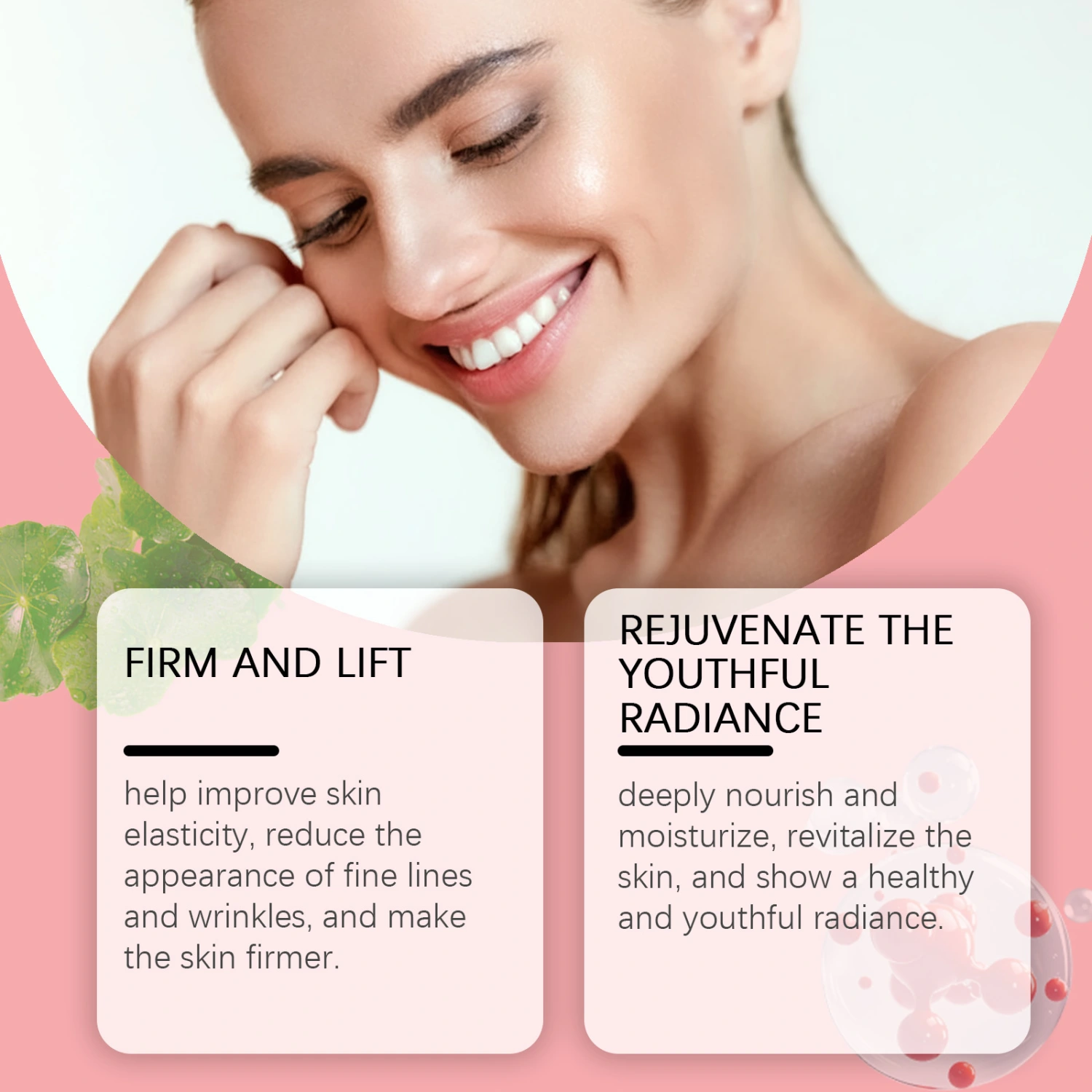Facial Care Solution Hydrating Moisturizing And Nourishing Firming