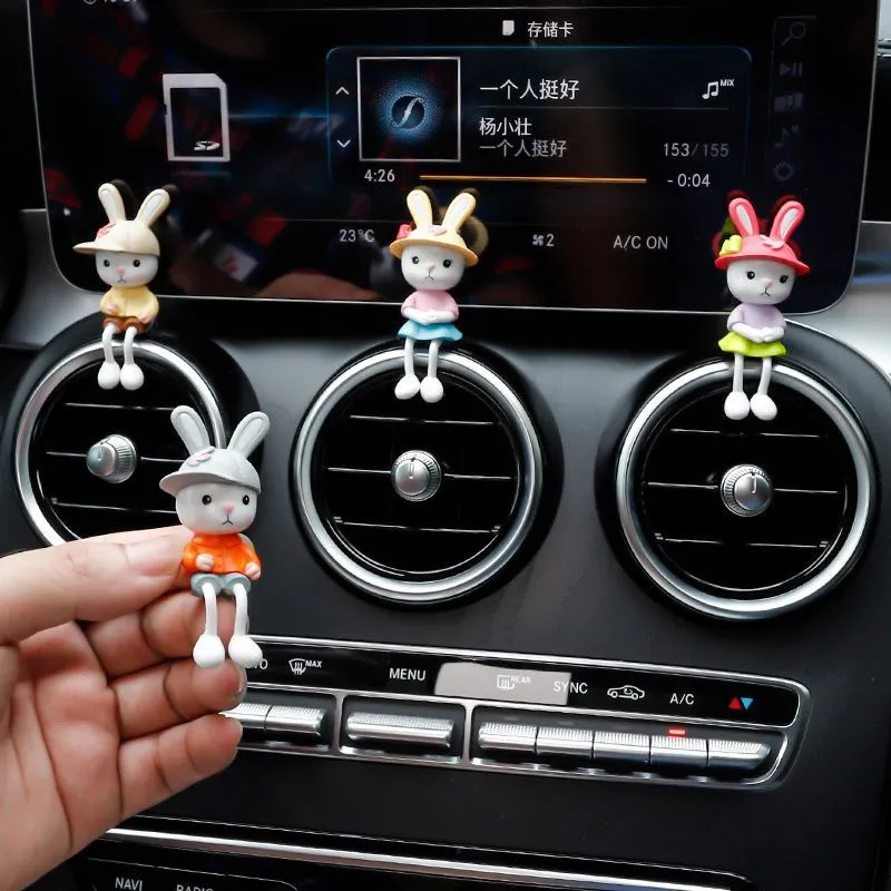 Cartoon Rabbit Cute Creative Car Decoration