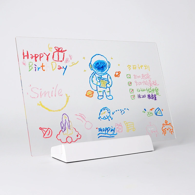 RGB Acrylic Luminous Message Board Rechargeable And Erasable