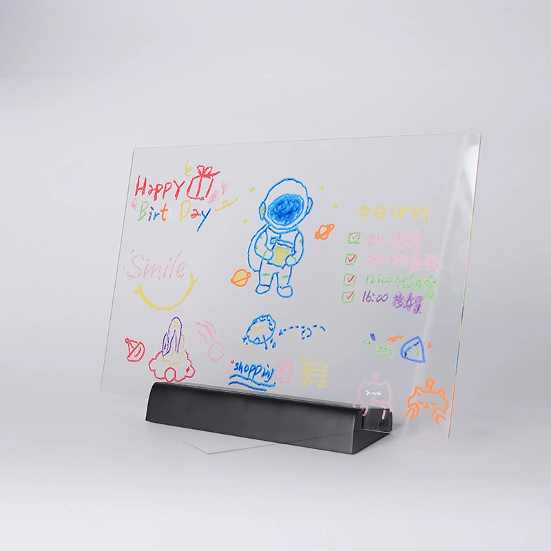 RGB Acrylic Luminous Message Board Rechargeable And Erasable